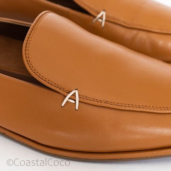 Aerosoles Women's Neo Loafer Flat Brown Leather 10, Office Timeless Quiet Luxury - Picture 5 of 9